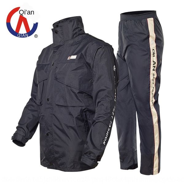 

electric vehicle motorcycle raincoat suit outdoor cycling split raincoat riding motorcycle bicycle electric bicycle, Red;brown