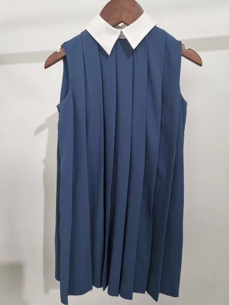 

instock summer girl party dress blue draped princess dress white turn dwon collar for girl clothing boutique dresss t200709, Red;yellow