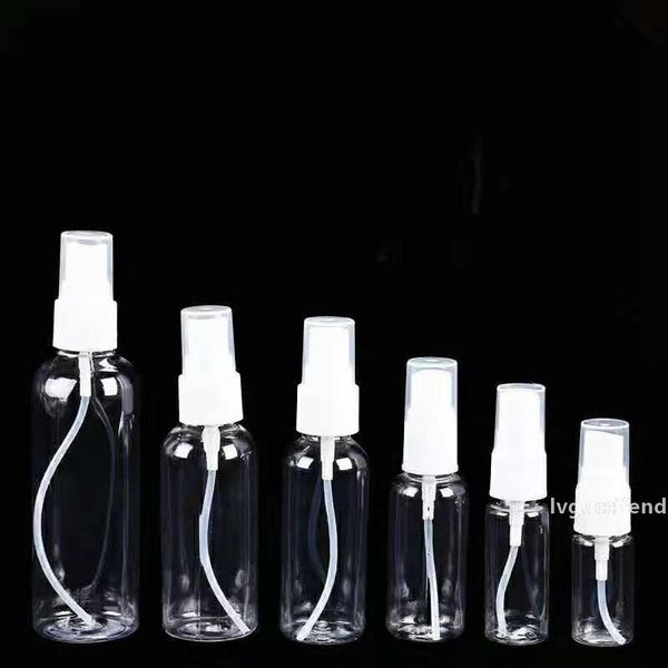 

100ml spray bottle fine mist plastic liquid containers bottle travel bottles set spray refillable bottles for cosmetic makeup