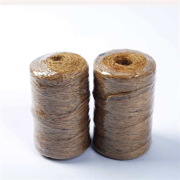 

2mm natural woven hemp three-strand hemp rope dyed rope, Silver