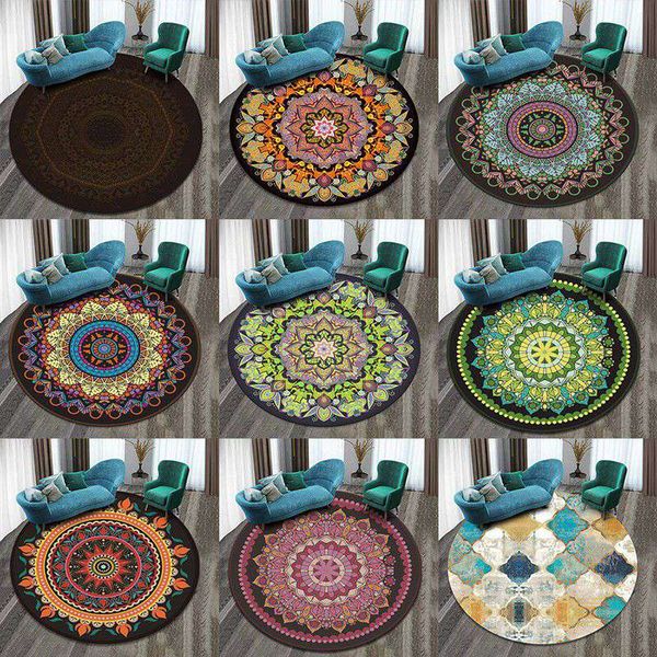 

3d ковер черного белые геометрической магия hole дизайн fancy покрытие коврики 160 * 160см главной гостиная