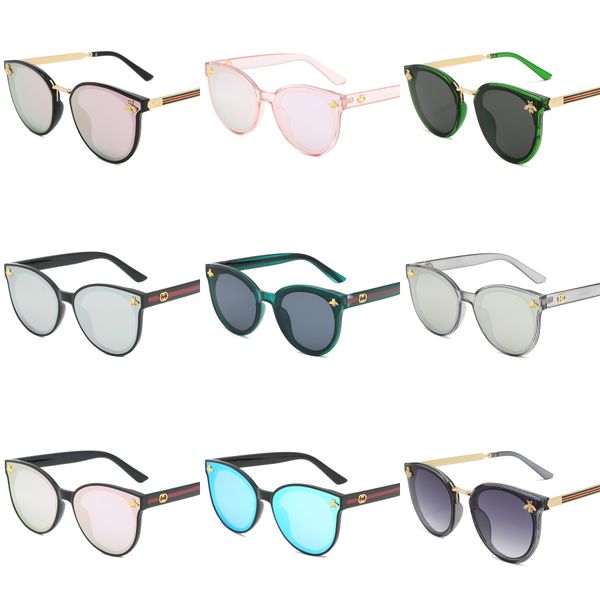 

10pcs mix order fashion txrppr men sunglasses protection outdoor sport vintage women black lens sun glasses eyewear with#148, White;black