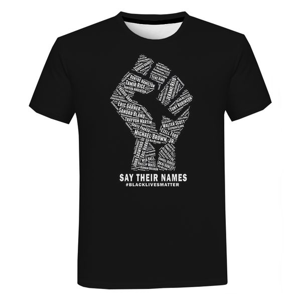 

new black lives matter t shirts fashion men and women t-shirt short sleeve i can't breathe george floyd tshirt streetwear, White;black