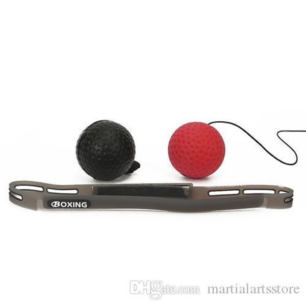 

2018 boxing training men and women reduce pressure foam speed ball*2 silicone head band reflex boxing ball