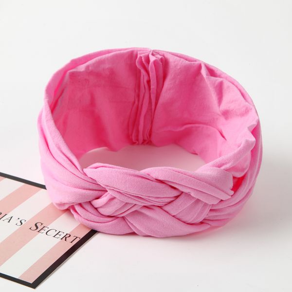 

hair accessories 27 colors baby elastic headband born soft girls headbands cross knot turban cotton headwrap bands, Slivery;white