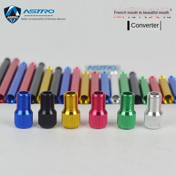 

pump to bicycle american french nozzle converter head bicycle road vehicle dead speed converter nozzle cap
