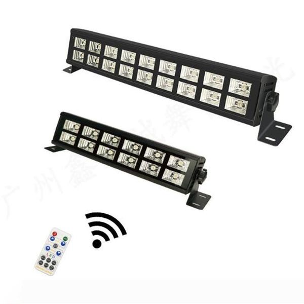 

пульт дистанционного управления 7 режим 85-265 uv led black light bar uv led свет этапа шайбы стены освещения на рождество хэллоуин диско dj