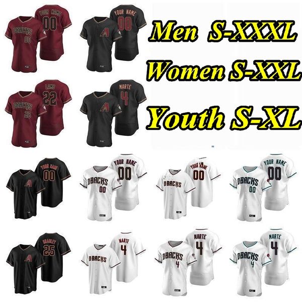 

2020 men women youth carson kelly arizona merrill kelly jake lamb mike leake tim locastro yoan lopez ketel marte starling baseball jerseys, Blue;black