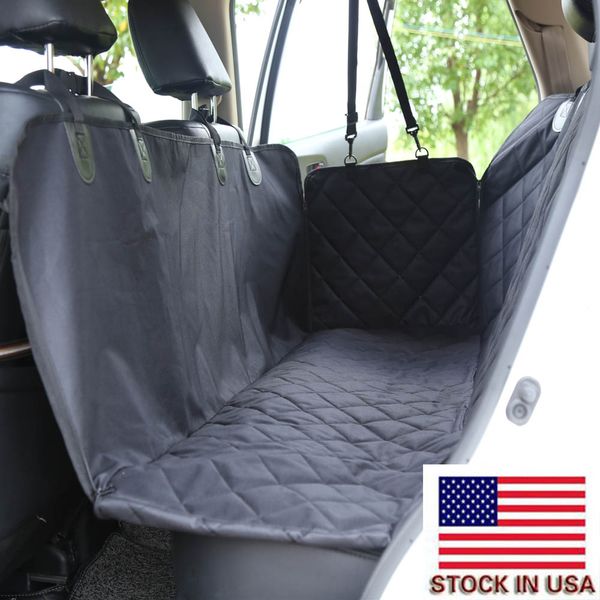 

portable pet car seat cushion basic hammock car rear cushion with zipper wings dirt resistant waterproof hammock car cushion