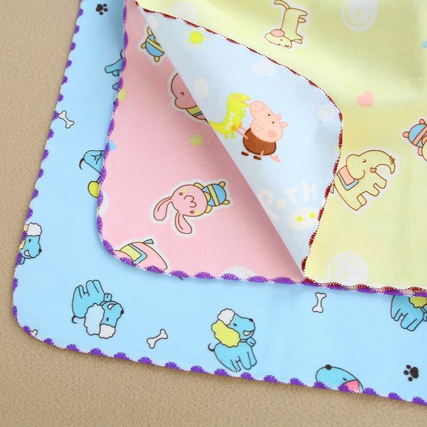 

v0ykn baby waterproof diaper pad crystal velvet cartoon breathable double-sided washable newborn large leak-proof baby mattress crib mattres