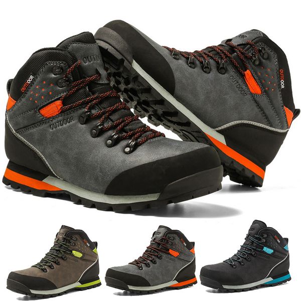 

waterproof hiking shoes for men suede mountain climbing shoes quality outdoor trekking breathable hiking hunting boots