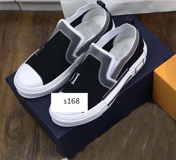 

wholesale b23 slippers sneakers homme x by men women wholesale casual shoes skateboard canvas shoes, Black