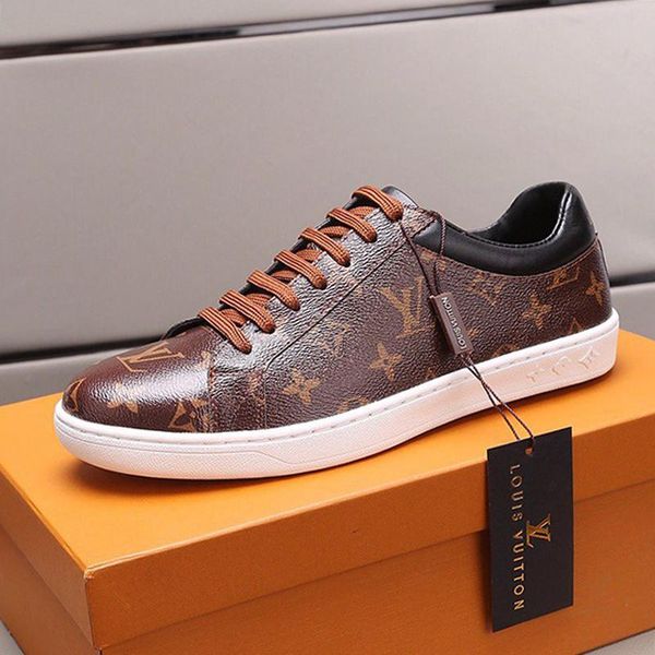 

luxembourg sneaker mens shoes autumn and winter luxury shoes fashion sneakers flats platforms lace -up sports men shoes, Black