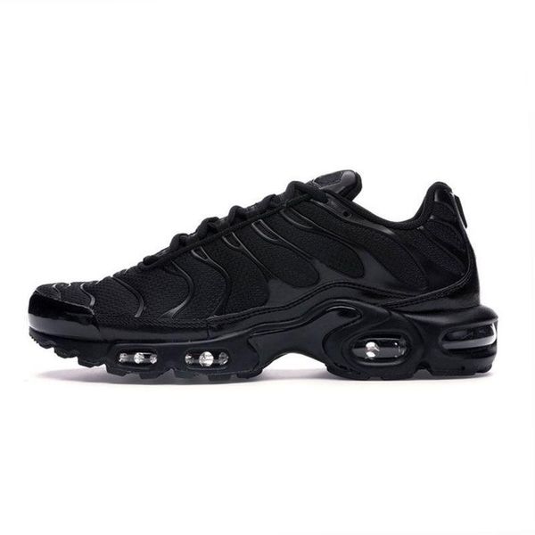Fashion Frequency Pack TN Plus Running Shoes Mens Triple Black White Fade Blue Pink Hero Vibrant 