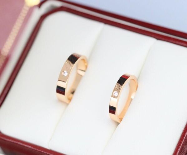 

with logo and original box letter designer logo rings for mens and women engagement wedding luxury jewelry couples lover gift hb0321, Golden;silver