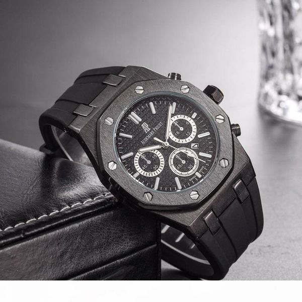 

colors mens fashion watch royal oak luxury designer diamond iced out watches stainless steel bling quartz ap movement party wristwatch sd19, Black;brown