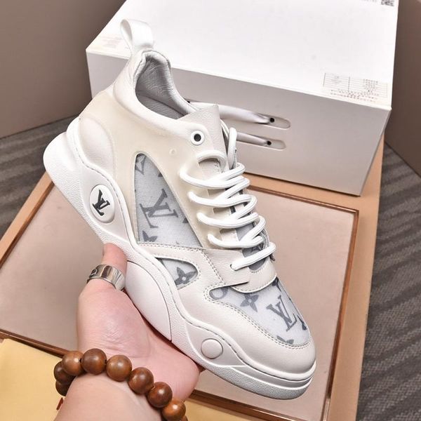 

018 высокого качество мужского дизайнера вскользь спортивная обувь и известный бренд на открытом воздухе спортивной обуви, быстрая доставка, Black