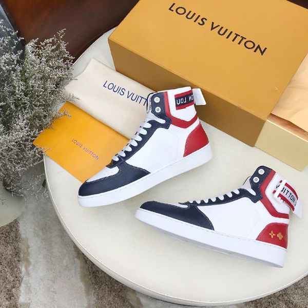 

2020 couple shoes fashion luxury mens leather casual sport shoes,personality wild high mens casual shoes size 35-46 00204, Black