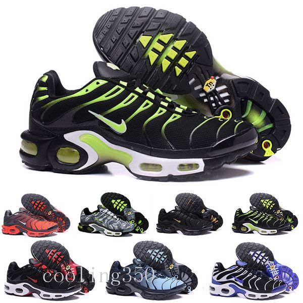 

new tn plus running shoes classic outdoor run shoes tn black white sport shock sneakers men requin olive silver in metal m9eih