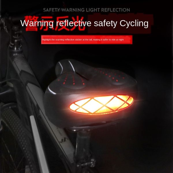 

xpwkp bicycleaccessories bicyclecushion утолщенного мягкая силиконовой противоударной горный велосипед седло езды оборудование велосипеды bi