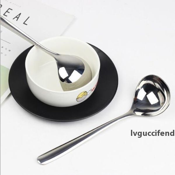 

304 stainless steel tableware korean european style large spoon