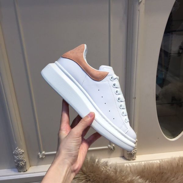 

platform shoes sneakers velvet black leather sneakers fashion rubber reflective inner height high bottom leisure sports shoes with boxwcbb