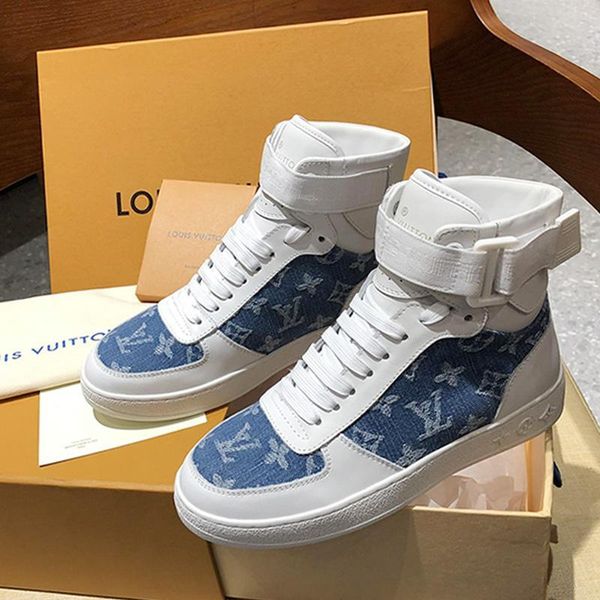 

2020 couple shoes fashion luxury mens leather casual sport shoes,personality wild high mens casual shoes size 35-46 00071, Black