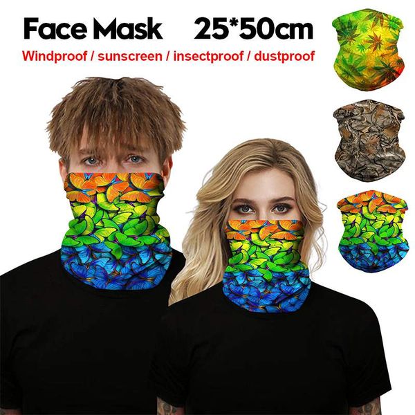 

half face scarf mask bandana dustproof anti splash anti uv women men outdoor cycling hiking scarves neck gaiter bike bicycle, Black