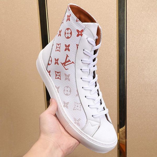 

new arrival mens shoes outdoor walking sports footwears tattoo senaker boot casual spring lace -up men boots chaussures de sport pour hommes