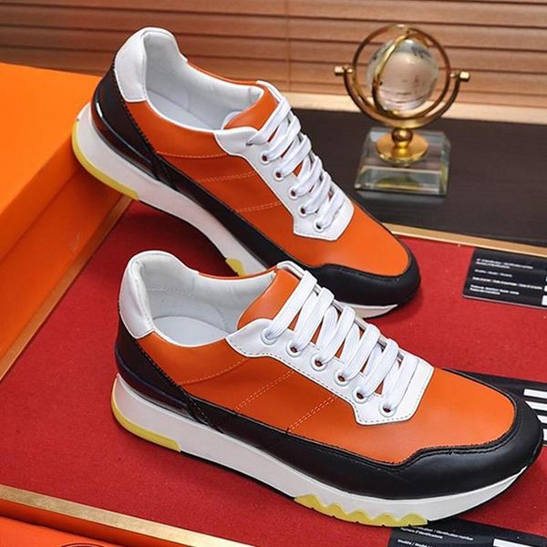 

2020 fashion men shoes sneakers stadium sneaker leather with original box mens casual shoes plus size chaussures pour hommes fast delivery