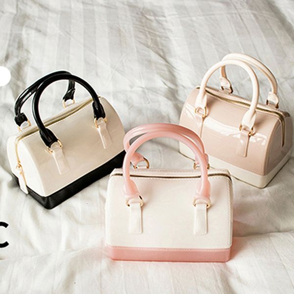 

casual women silicone cover summer sweet handbags tote bag girls pouch bolsas ladies jelly mini crossbody shoulder beach bags