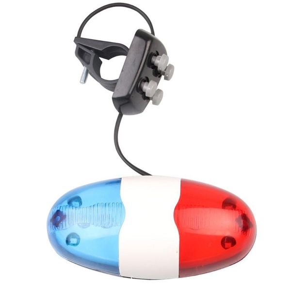 

bicycle bell 6 led 4 tone bicycle horn bike call led motorcycle light electronic loud siren kid accessories bike scooter
