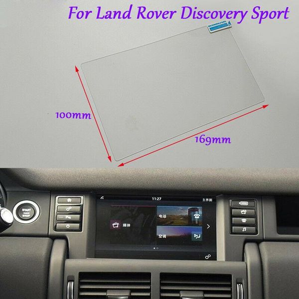 

internal accessories 8'' gps navigation screen glass protective film for land rover discovery sport