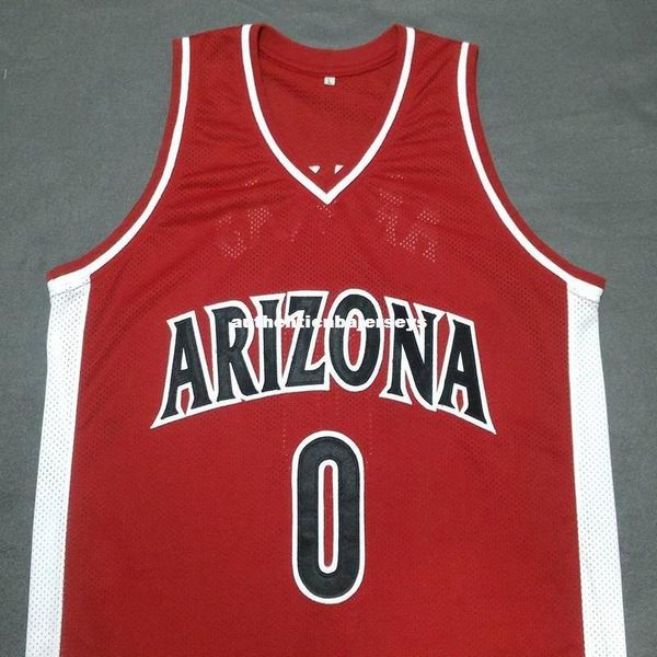

custom gilbert arenas agent zero arizona wildcats red white college jersey stitched stitched customize any size and name, Gray