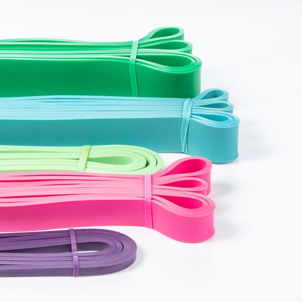 

полосы 210см rubber упругое сопротивление набор йоги диапазоны осуществления петля для gum фитнес оборудование training expander unisex