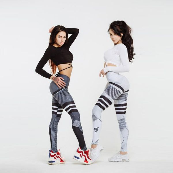 

women gym yoga pants sports running sportswear fitness trousers leggings hip push up exercise compression pants female pant, White;red