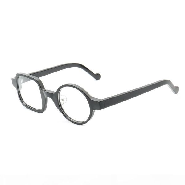 

e yoularge crazy wacky mismatch round square eyeglass frames 8938d, Black