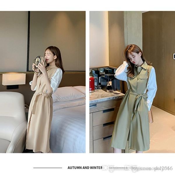 

new autumn winter women clothes women dresses womens clothing slim fit dress three color sizes, Black;gray