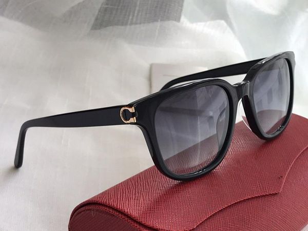 

0002s luxury sunglasses men designer charming square man fashion glasses uv protection sunglasses with original box 0002, White;black