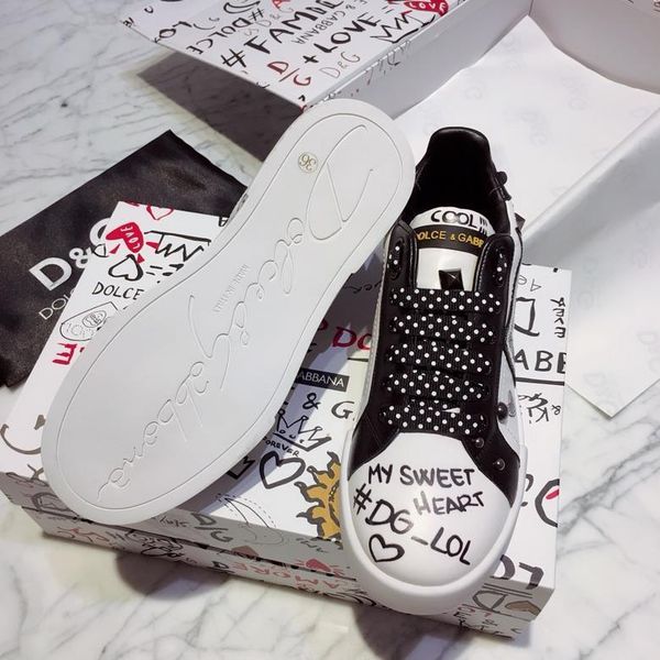 

2020w new trend embroidered leather casual shoes outdoor men and women casual sports shoes fashion wild couple shoes, yards 35-451, Black