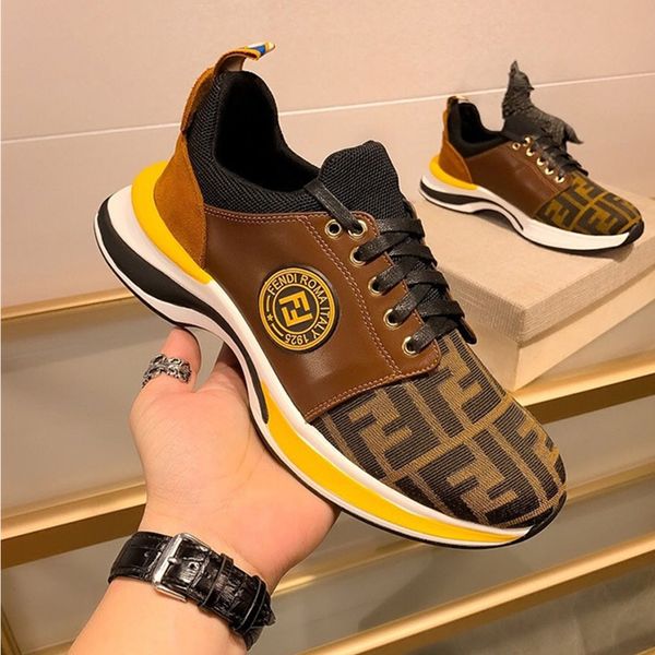 

004 men's designer casual sports shoes, fashion brand outdoor casual shoes, original box packaging fast delivery, Black
