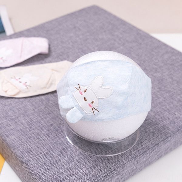 

rabbit empty hat newborn thin cartoon baby tire cotton cap baby halogen door tire cap mz9048, Blue;gray