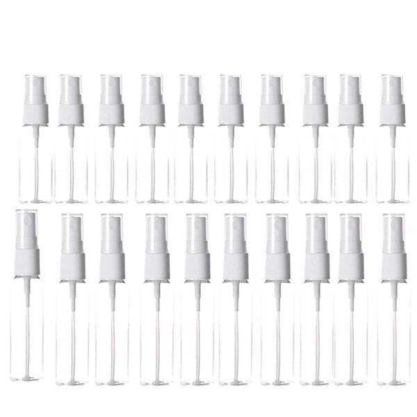 

20 60ml portable small transparent plastic empty spray bottles that can be filled