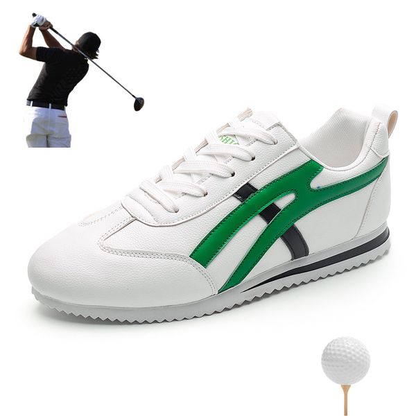

2020 новый гольф обувь мужчины большой размер 11 мужчины марка обуви класса люкс спорта кроссовки кожа pu открытый grass mens golf тапки