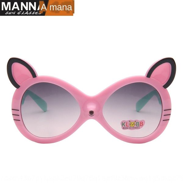 

fox sun head sun cute colorful children's sunglasses children's glasses, Blue