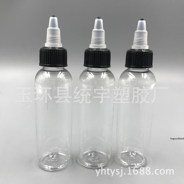 

factory direct sales 60 ml watercolor paint bottle 100 ml ink sub-bottle 120 ml pointed mouth oil bottle pet pointed mouth bottle mylovethom