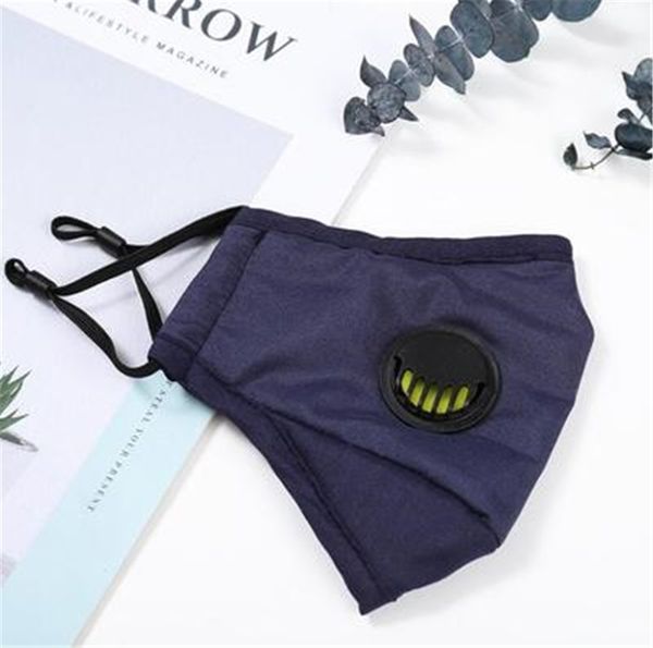 

new designer luxury face mask cotton protective masks 3 layer fashion sport half face mouth mask anti pollution pm2.5 3d mask#446, Black