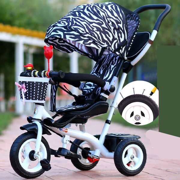 Neue Marke Kinderdreirad Hochwertiger Drehsitz Kinderdreirad Fahrrad 1-6 Jahre Baby Buggy Kinderwagen BMX Baby Auto Fahrrad1979