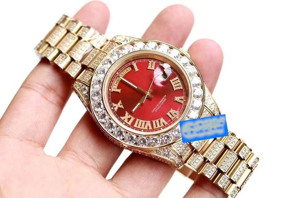 

master, luxury watch .day date ,designer watches , automatic mechanical watch, sapphire glass, diamond precision steel watch, 45mmwatch, Slivery;brown