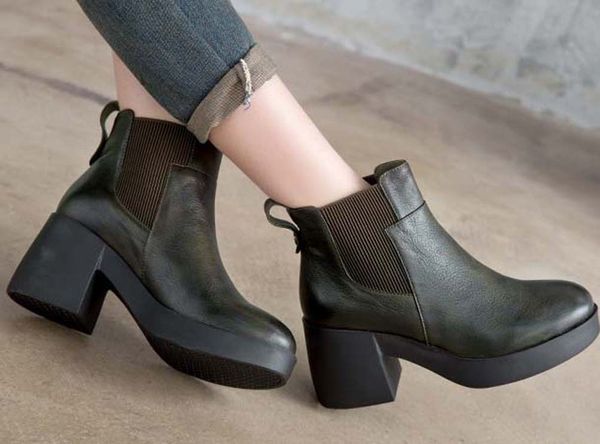 

new designer boots for women fashionable and exquisite womens boots high heels and genuine leather outdoors fashion women boots 10 p76, Black